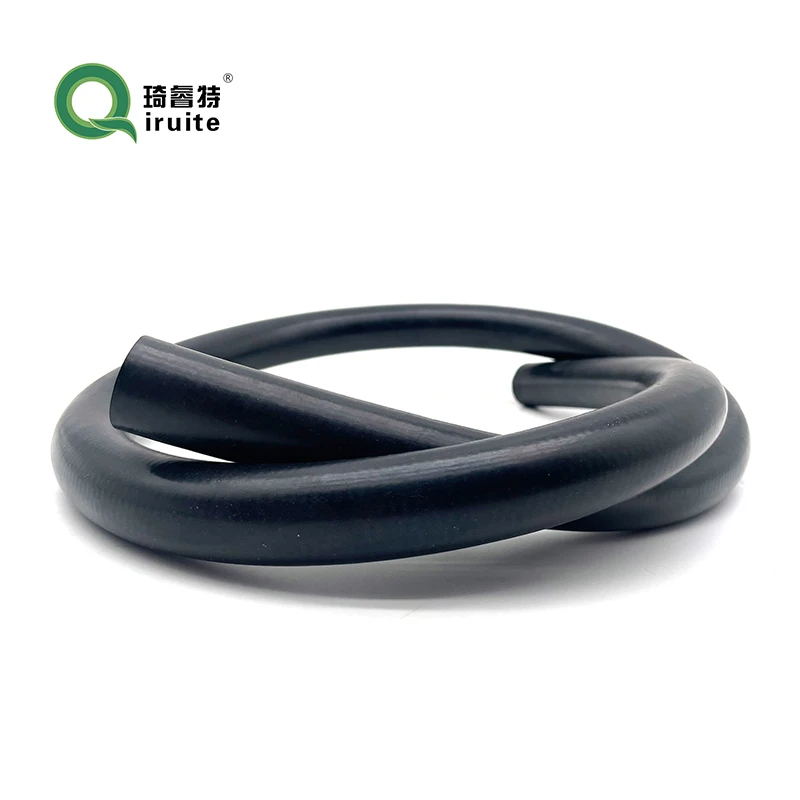 a power steering hose transmits fluid under pressure from the